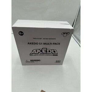 Akedo Ultimate Arcade Warriors Bundle - Mini Battling Action Figures for Amazon